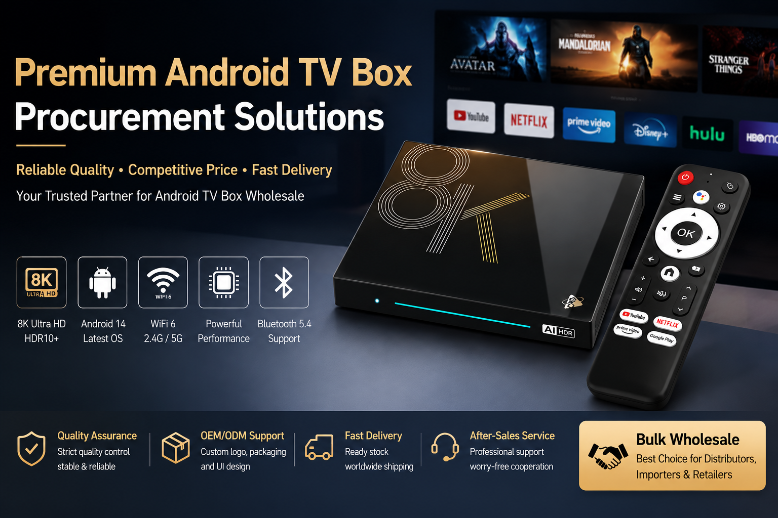 Premium Android TV Box Procurement Solutions