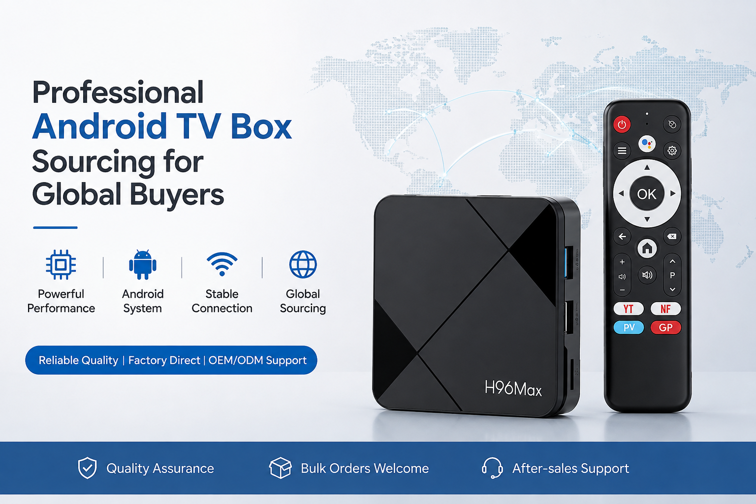 Professional Android TV Box Sourcing for Global Buyers