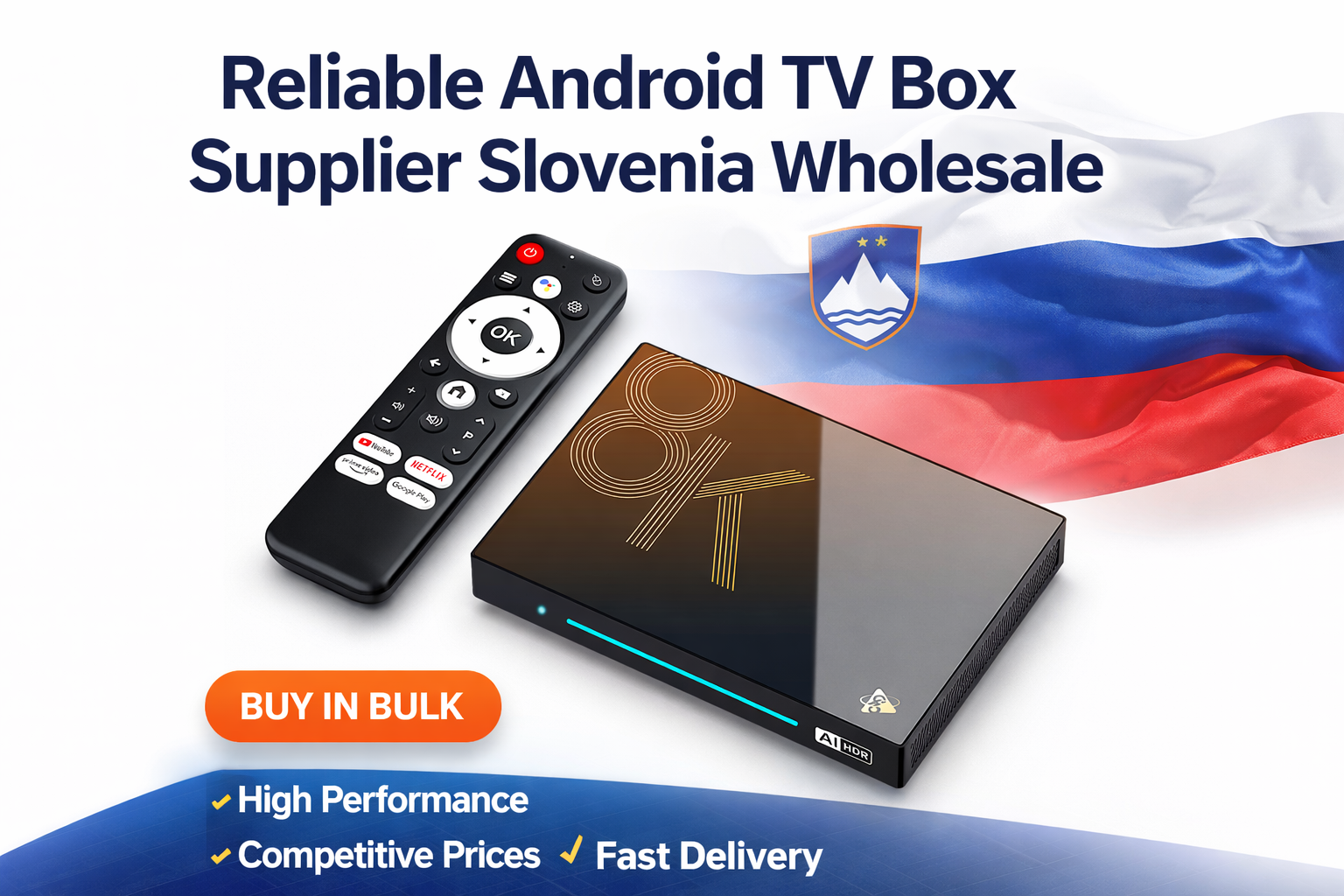 Reliable Android TV box supplier Slovenia wholesale