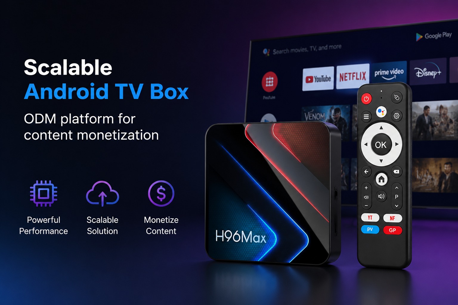 How Operators and ISPs Use Custom Smart TV Box ODM Solutions to Increase Subscriber Revenue
