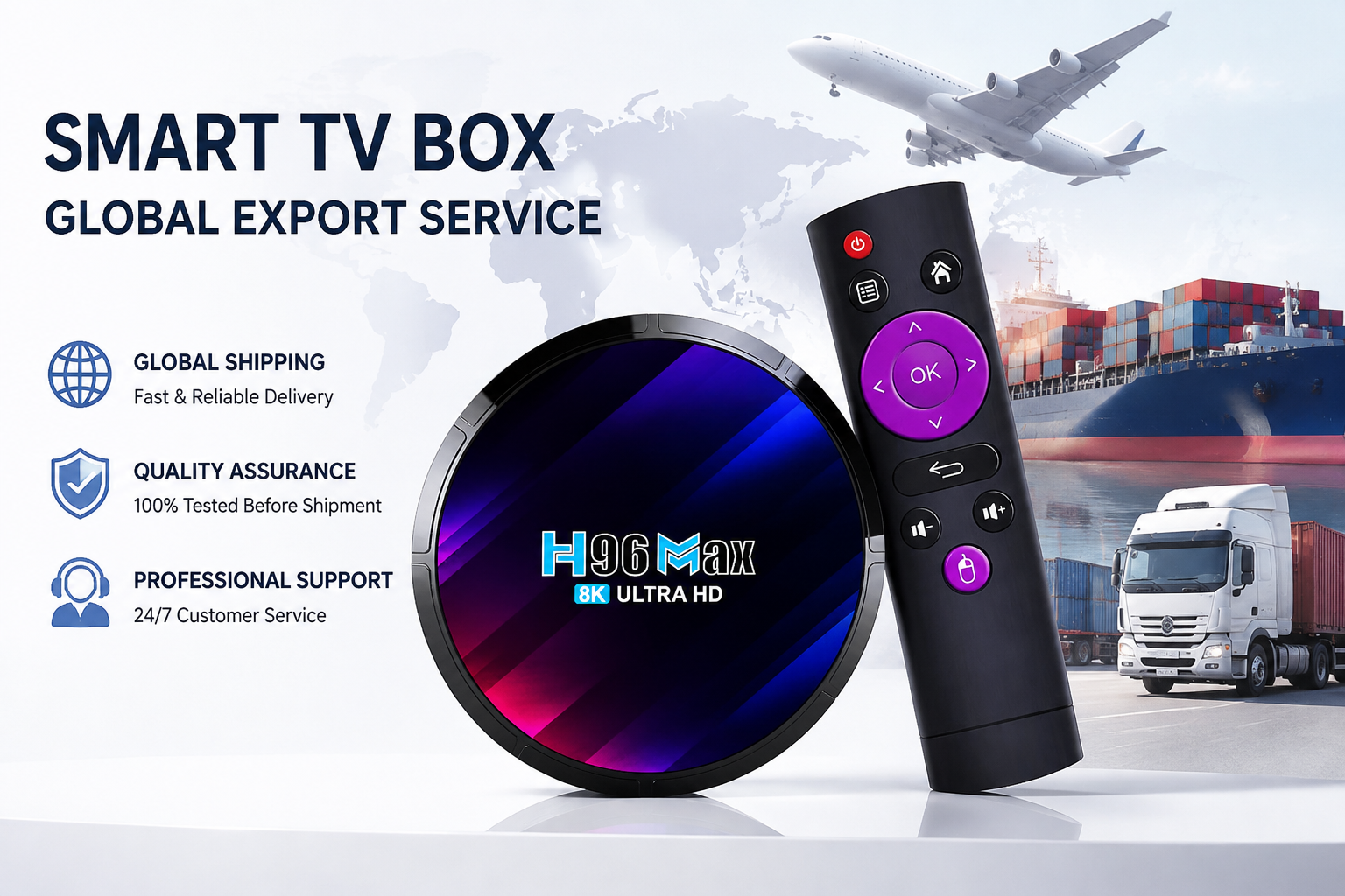 Smart TV Box Global Export Service