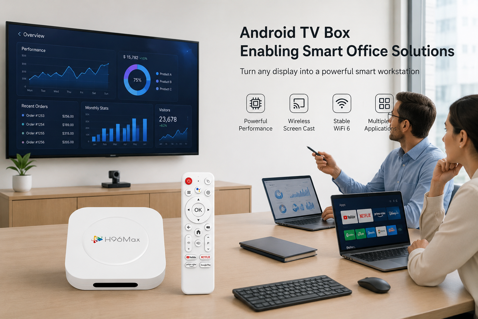 Android TV Box enabling smart office solutions