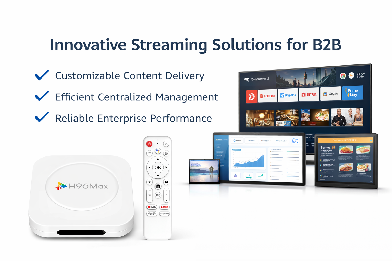 Android TV Box innovative streaming solutions for B2B