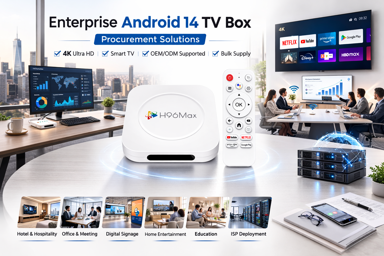 Enterprise Android 14 TV Box procurement