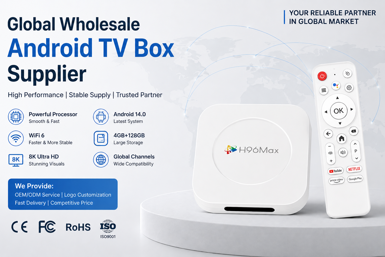 Global Wholesale Android TV Box Supplier