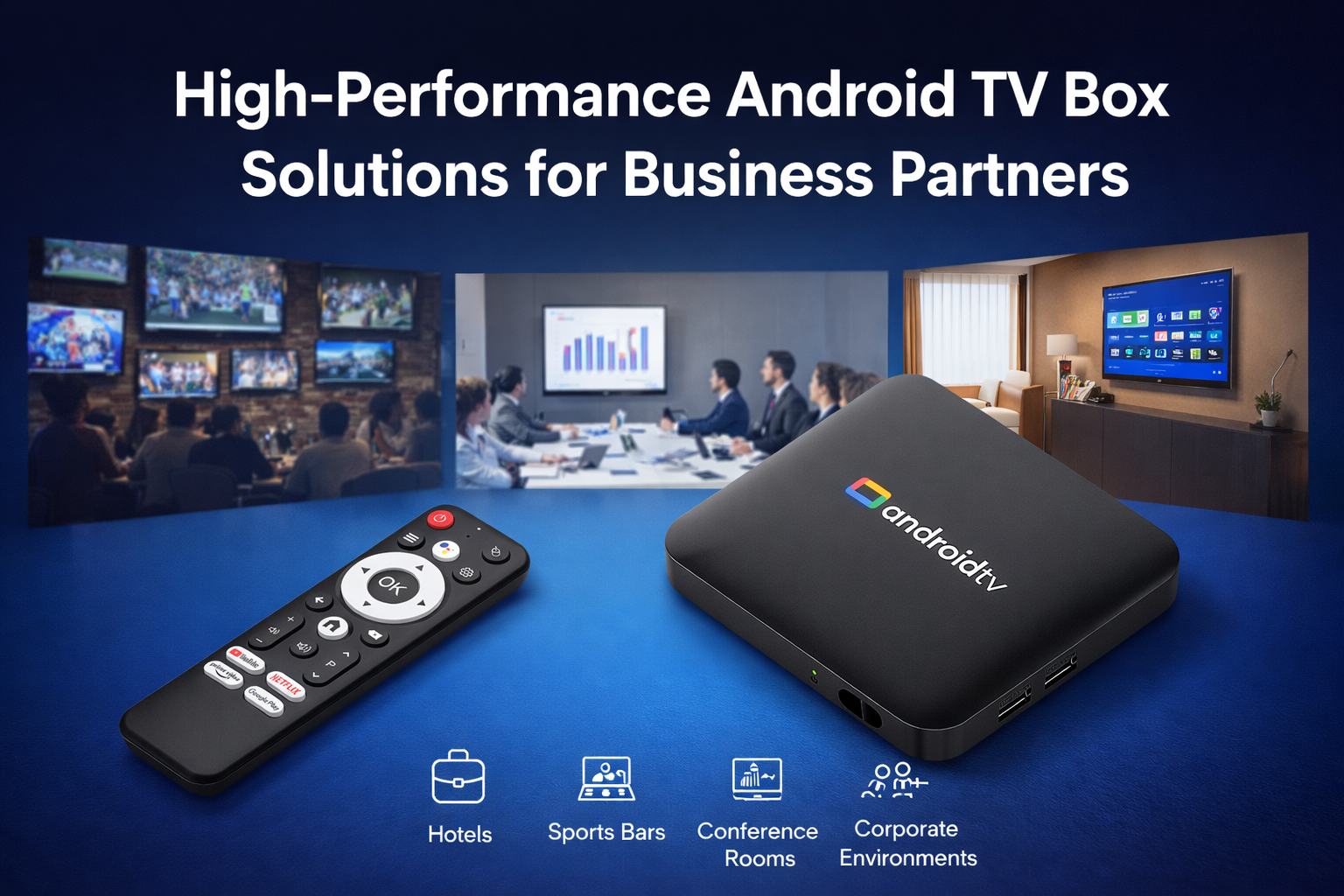 High-performance Android TV Box solutions for business