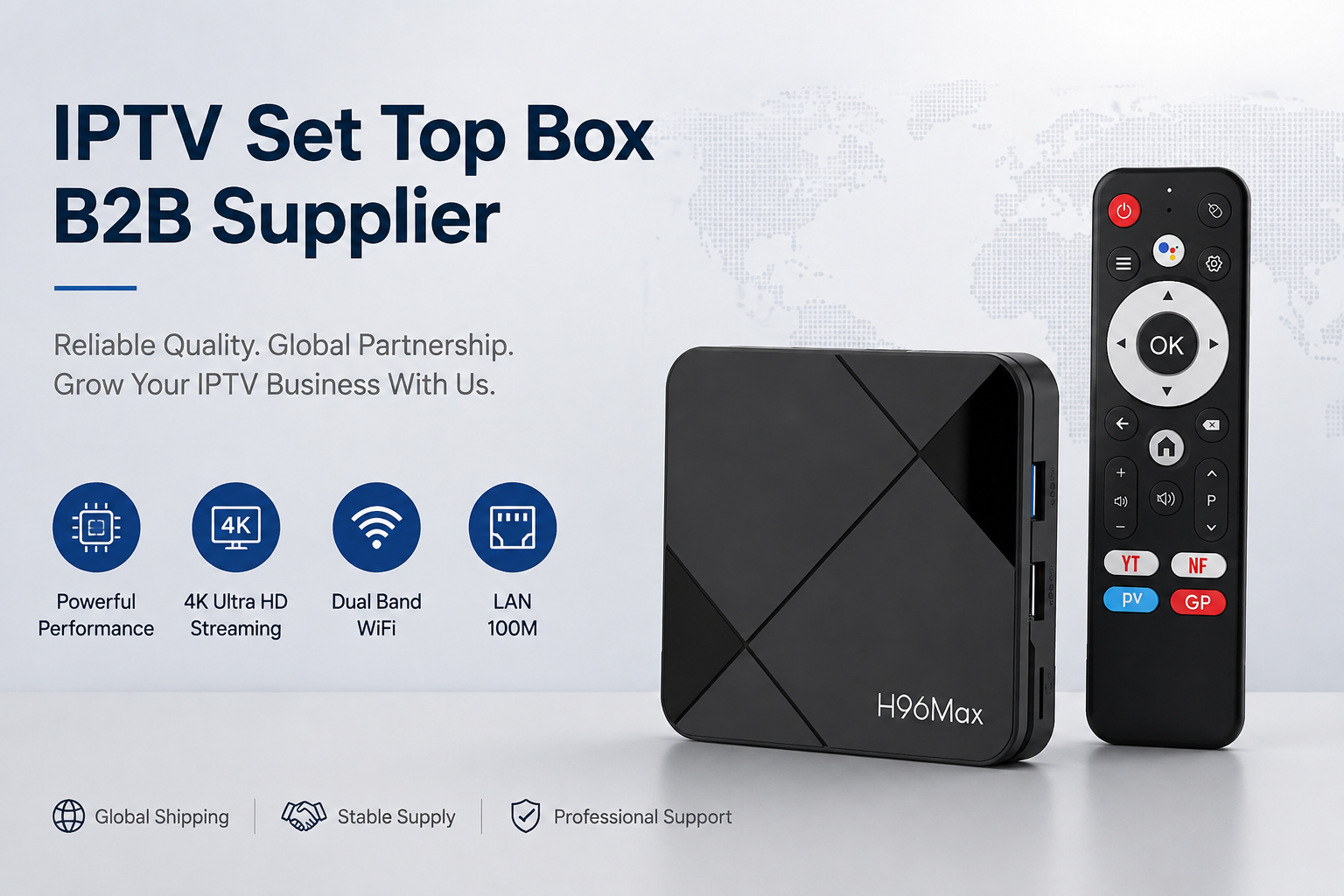 IPTV Set Top Box B2B Supplier