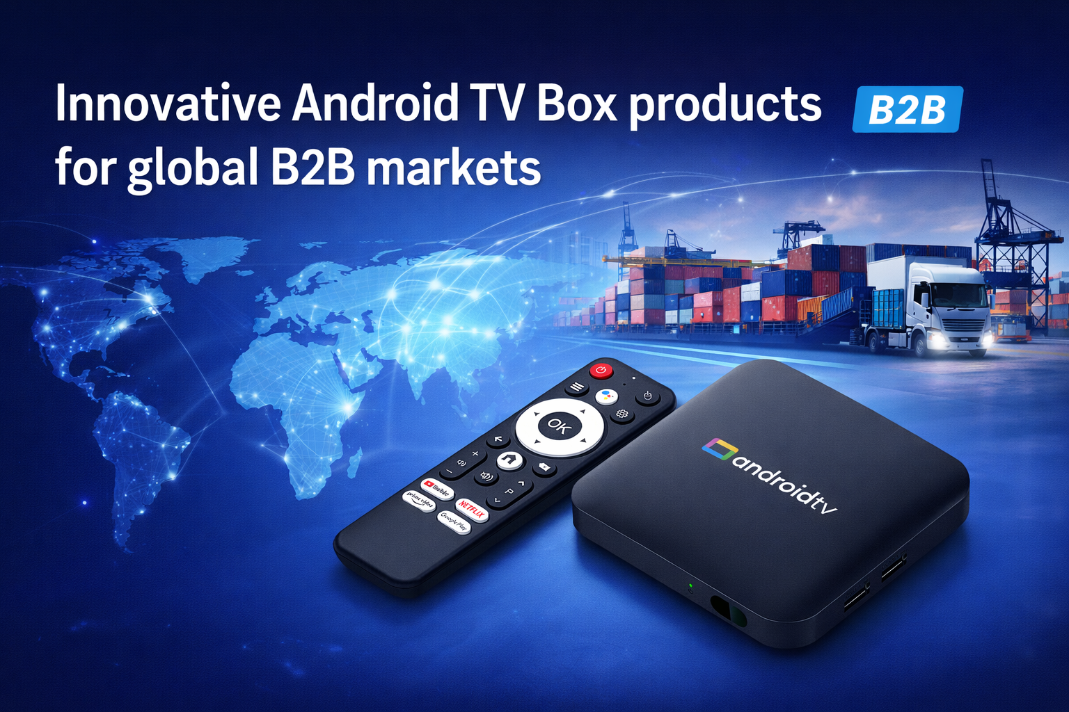 Innovative Android TV Box products for global B2B markets
