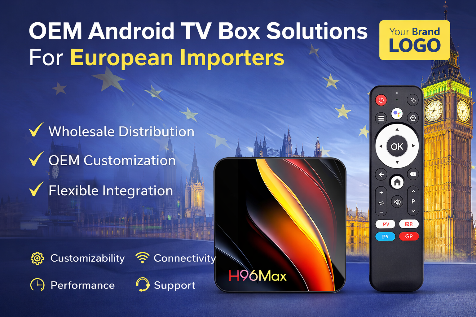 OEM Android TV box solutions for European importers