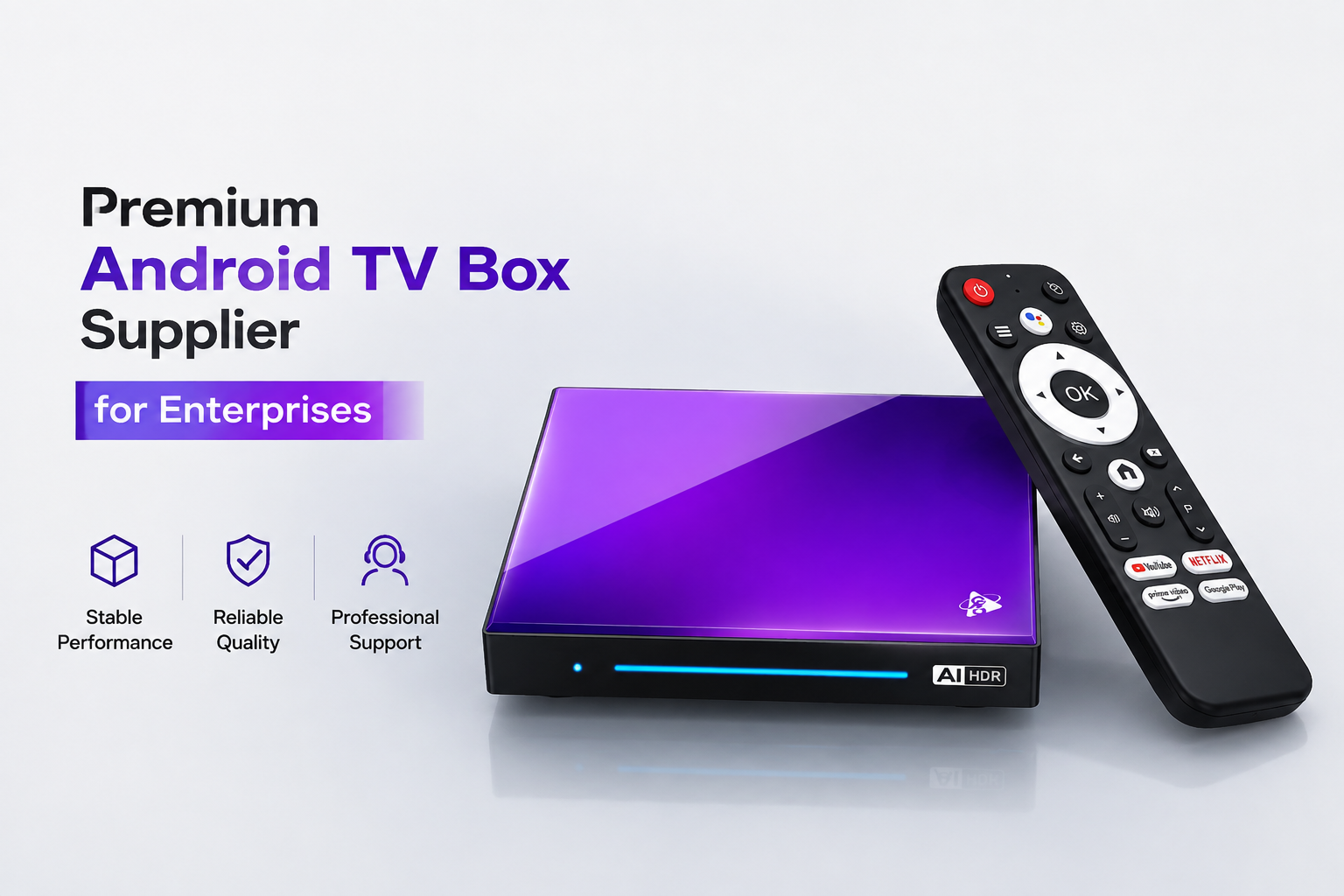 Premium Android TV Box Supplier for Enterprises