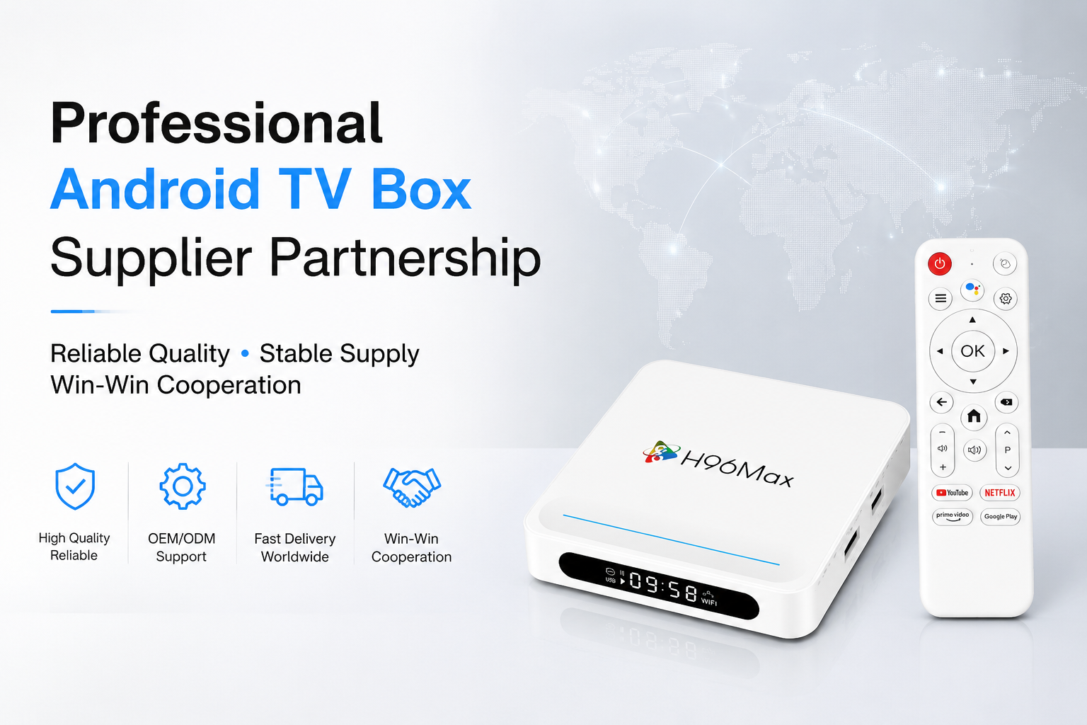 Professional Android TV box supplier partnership