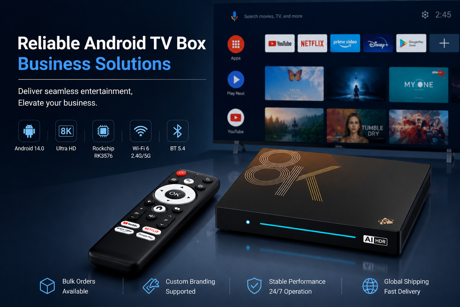 Maximizing ROI: Custom Android TV Box Supplier Partnerships That Work