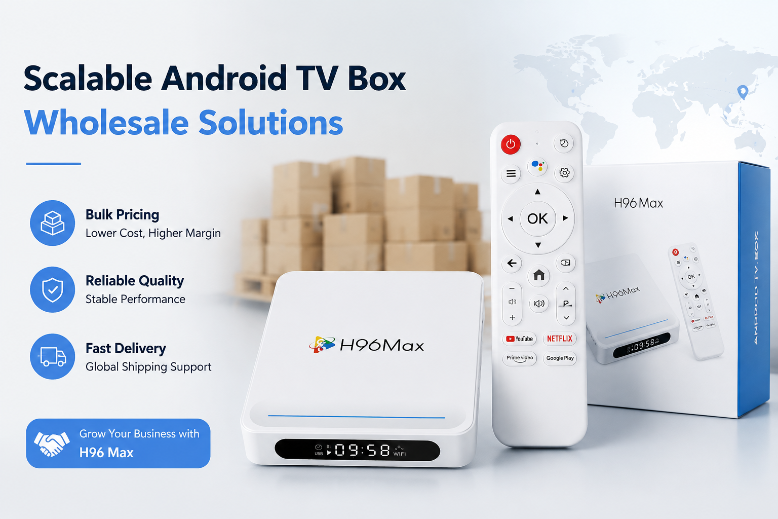 Scalable Android TV Box Wholesale Solutions