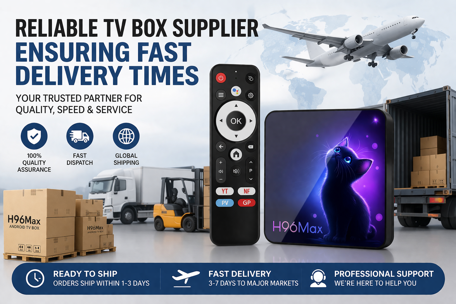 Scalable TV box procurement for wholesale distributors