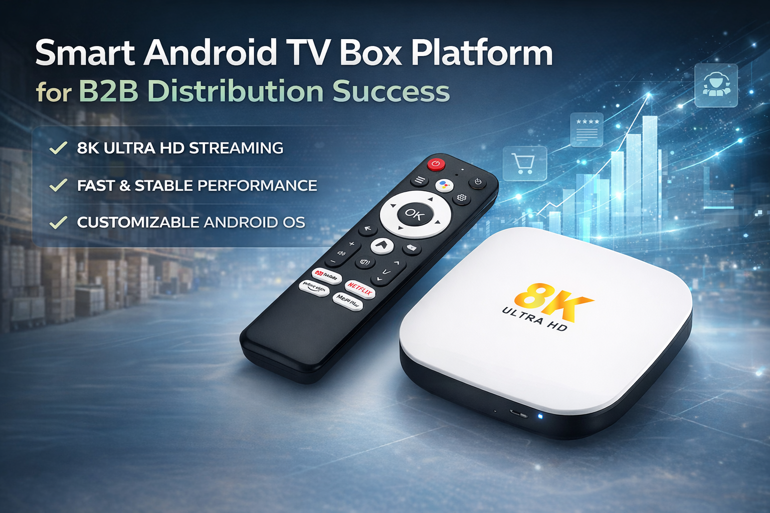 Smart Android TV Box Platform for B2B Distribution Success