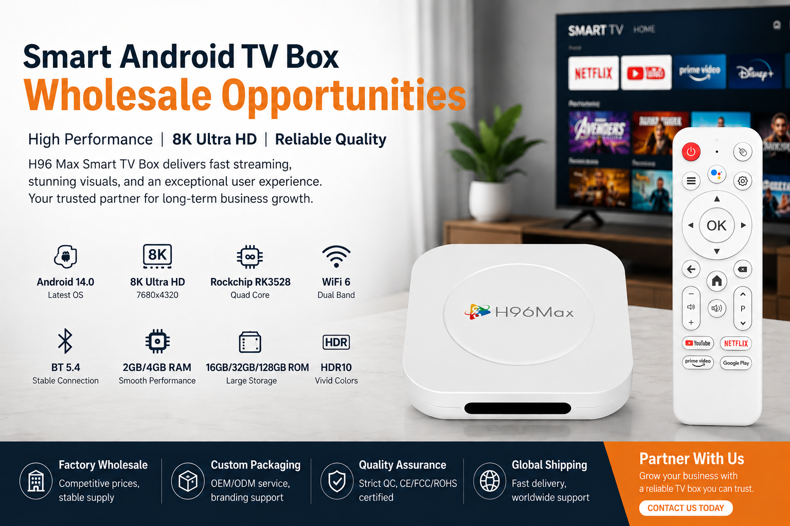 Smart Android TV Box Wholesale Opportunities
