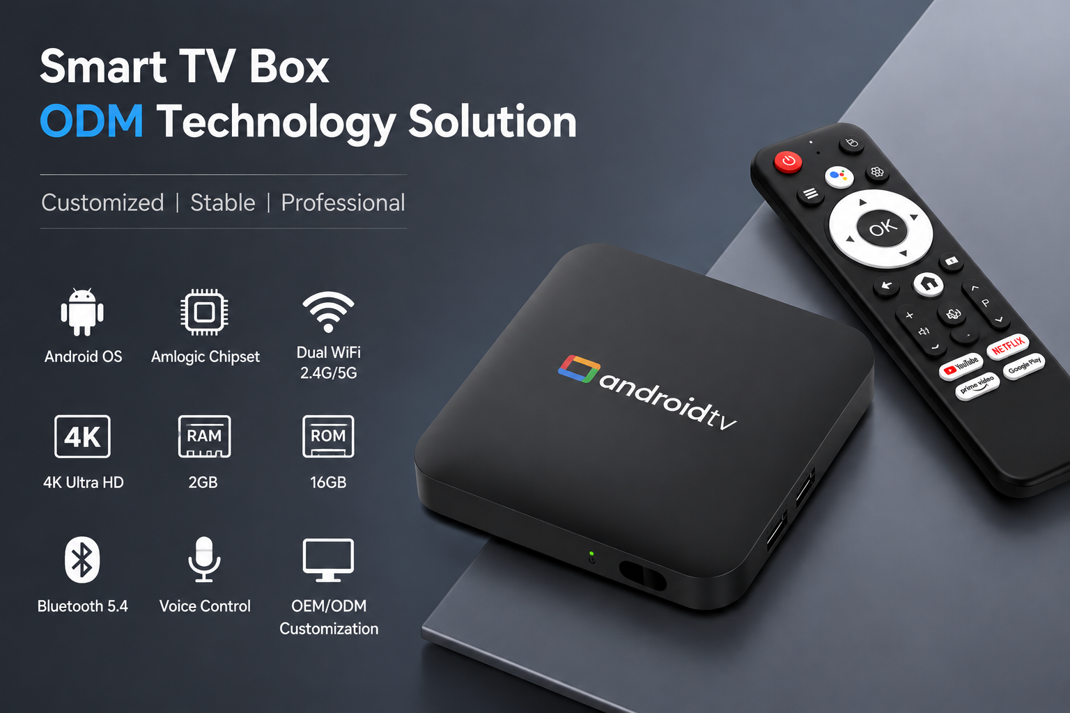 Smart TV Box ODM technology solution