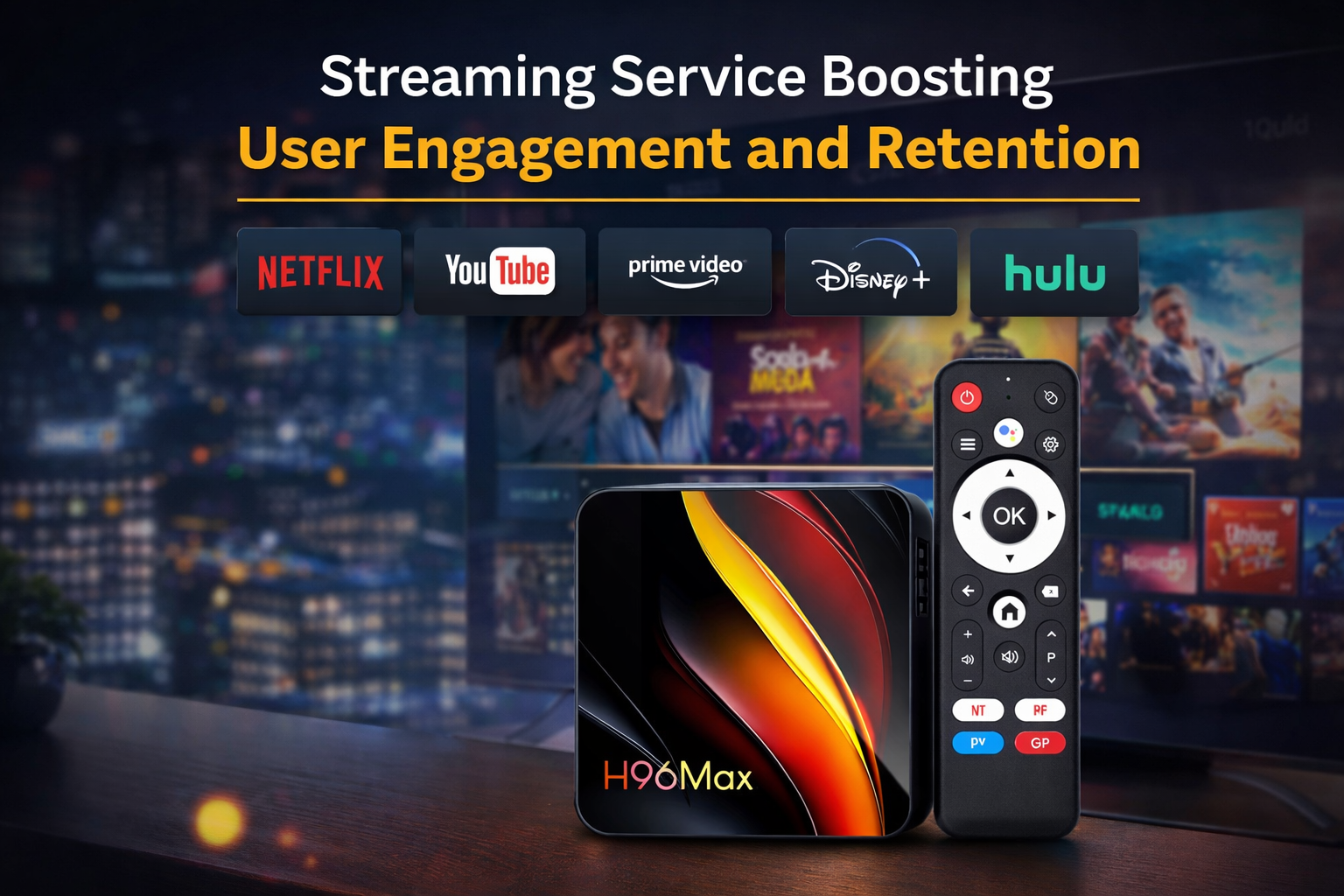 Streaming service boosting user engagement and retention