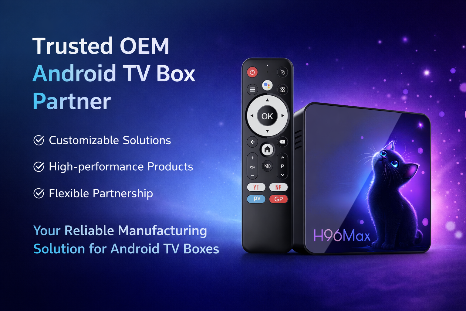  Trusted OEM Android TV box partner