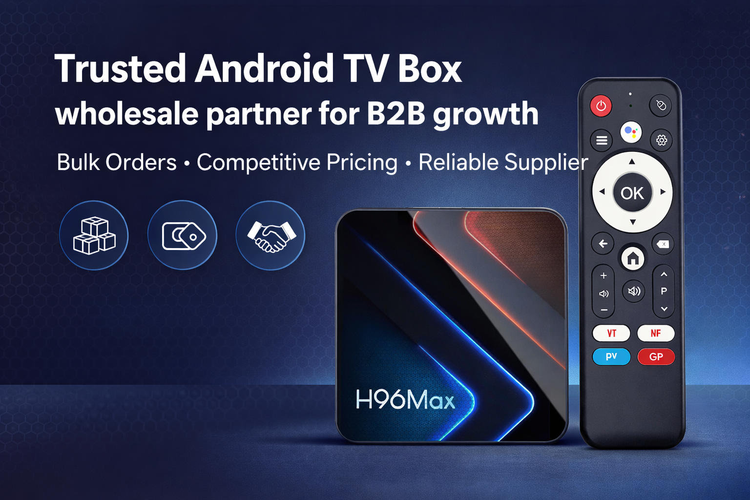 Trusted Android TV Box wholesale partner for B2B growth