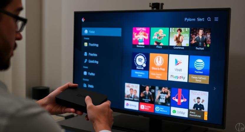 Android TV Box with custom software and U Android TV Box with custom software and U