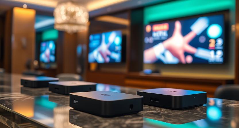 Android TV box for boutique hotels