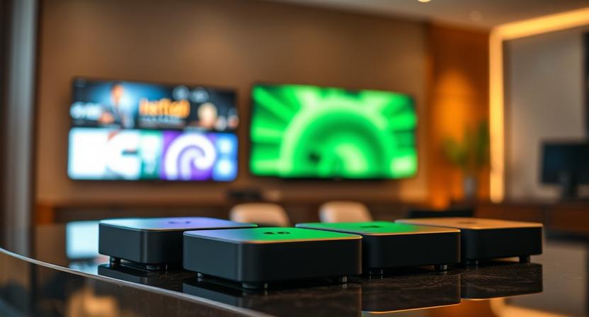 Android box for guestroom control