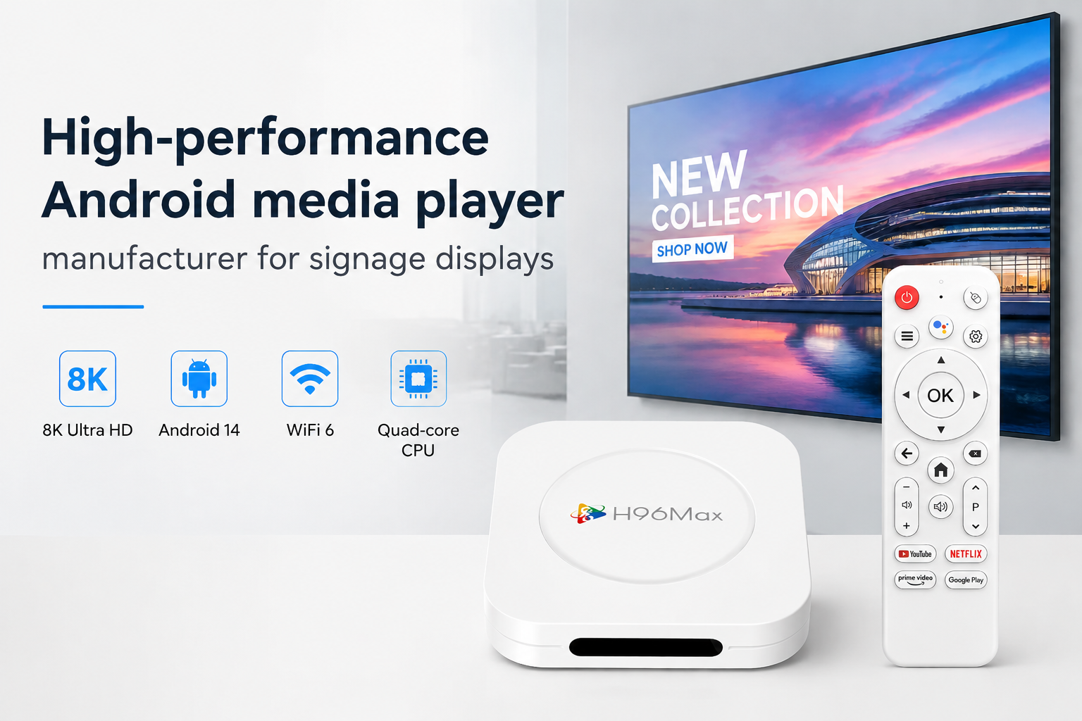 Reduce Your Digital Signage Costs with a Reliable Android Media Player Manufacturer