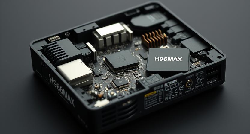 Internal cooling system of a modern Android TV box Internal cooling system of a modern Android TV box