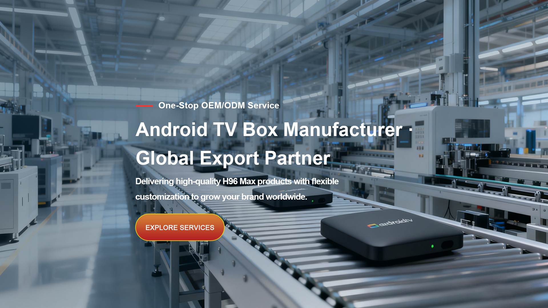 One-Stop OEM/ODM Android TV Box Manufacturer | H96 Max