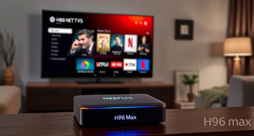 Modern Android Internet TV box streaming popular apps Modern Android Internet TV box streaming popular apps