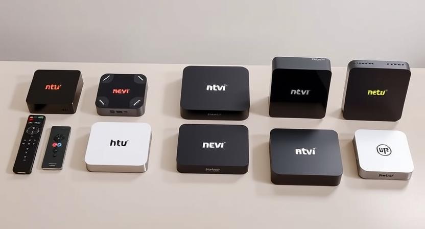 Side-by-side comparison of bulk generic Android TV boxes vs branded boxes