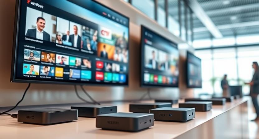 android box for commercial display systems