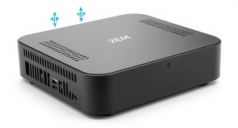 TV Box with optimized ventilation holes TV Box with optimized ventilation holes
