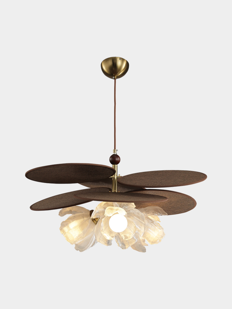 Layered Disc 3D Printed Pendant Light Modern Artistic Chandelier