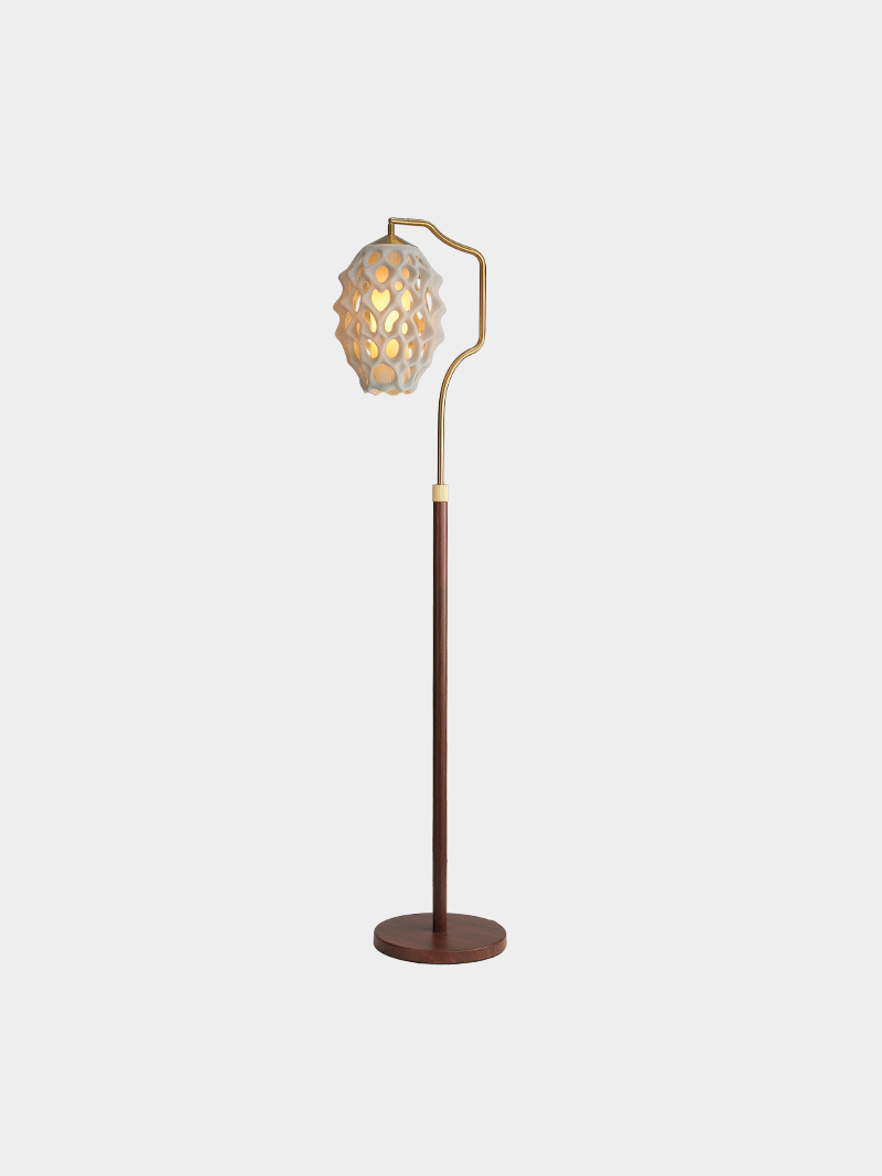 3D Printed Organic Hollow Light Artistic Floor Lamp