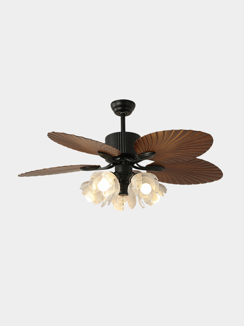 Leaf Blade Ceiling Fan 3D Printed Light