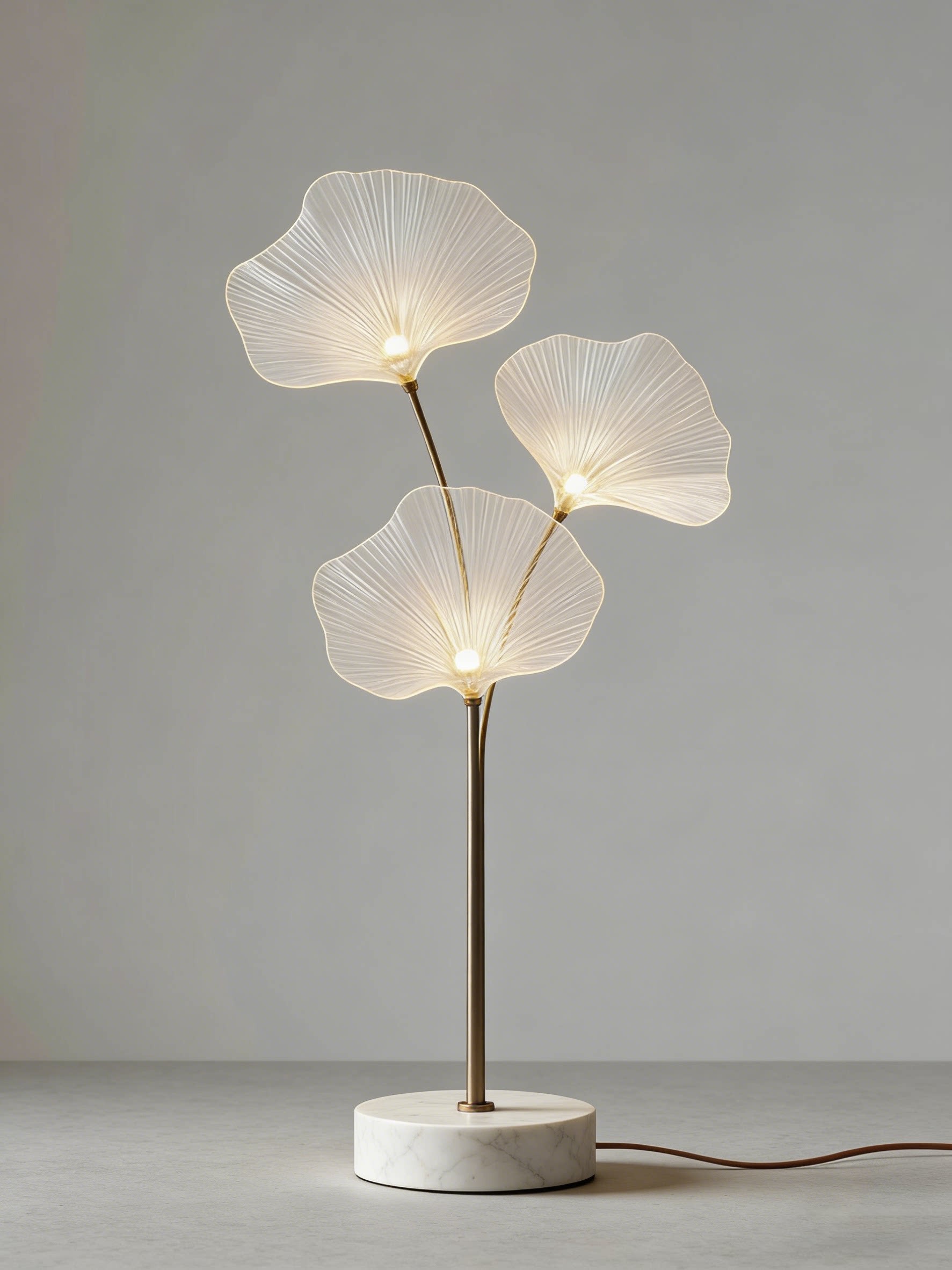 Ginkgo Leaf Design Floor Lamp