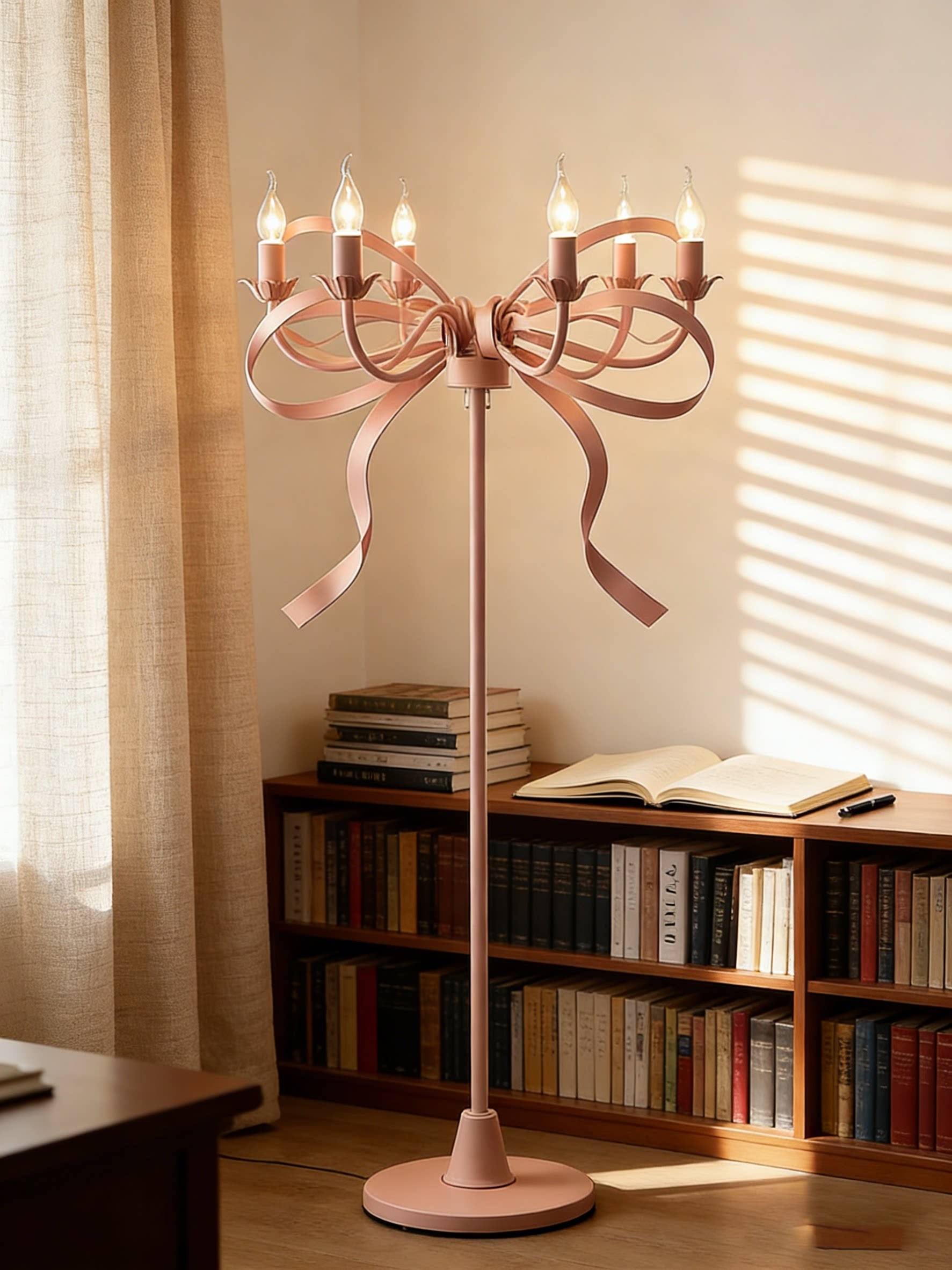 Ribbon Bow Floor Lamp
