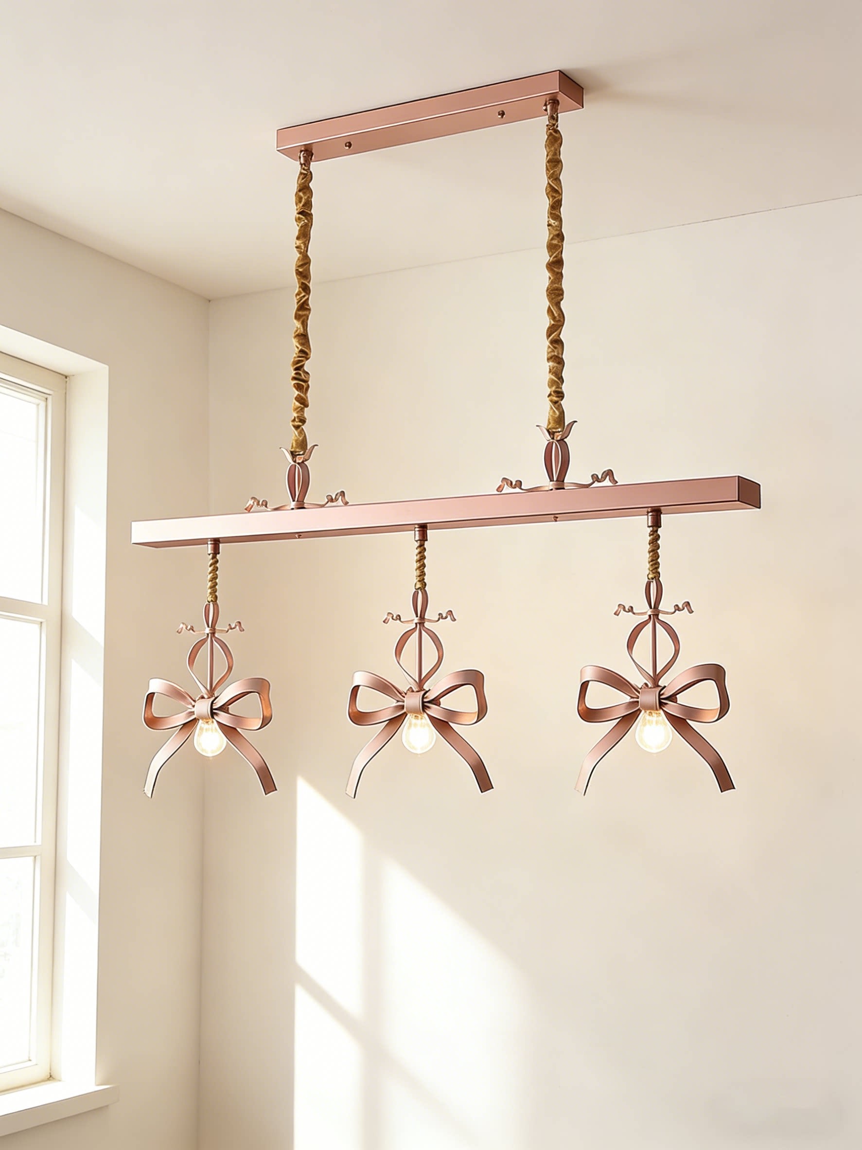 3D Printed Hanging Bell Pendant Light
