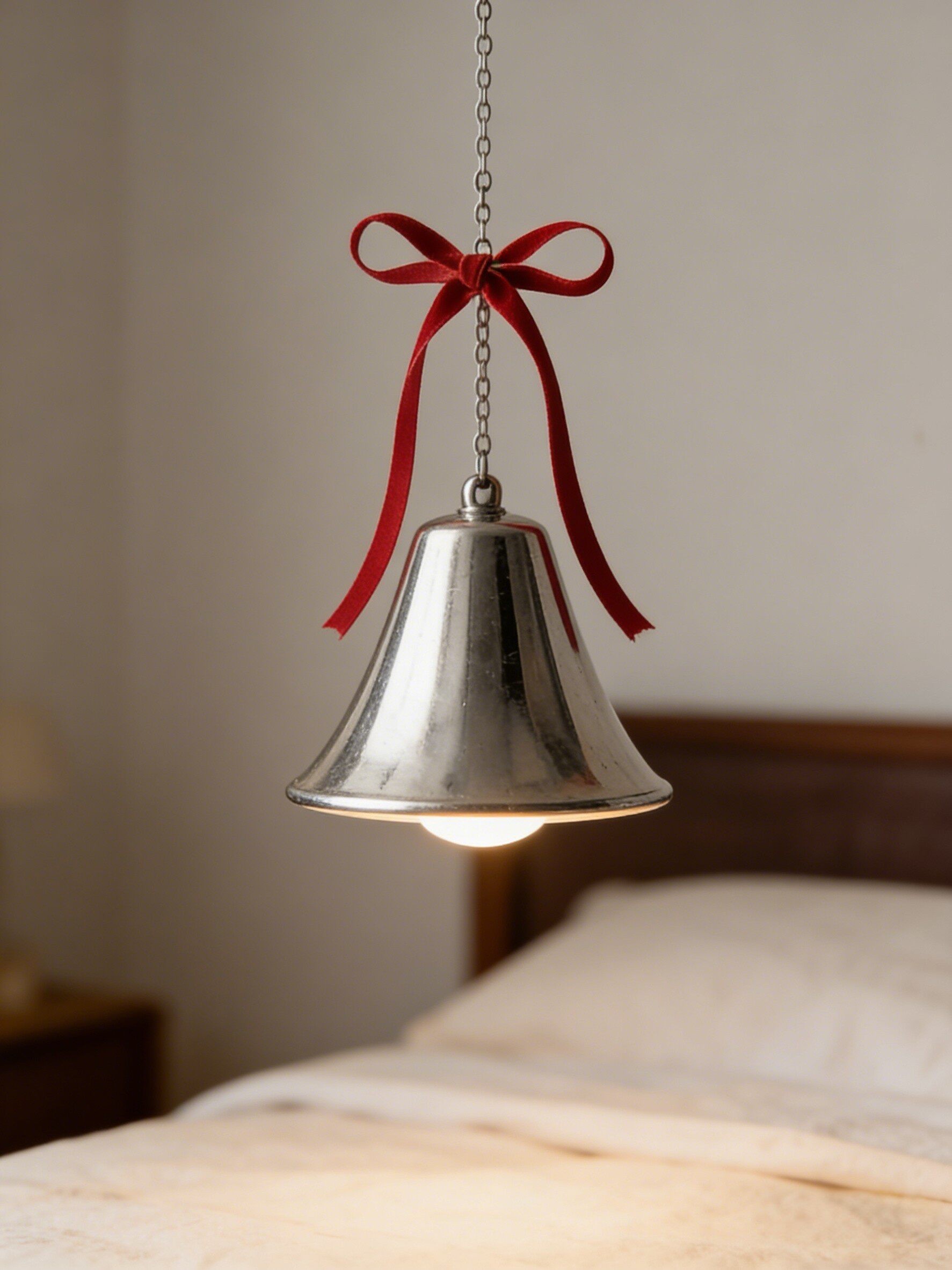 3D Printed Minimal Bell Pendant Lamp
