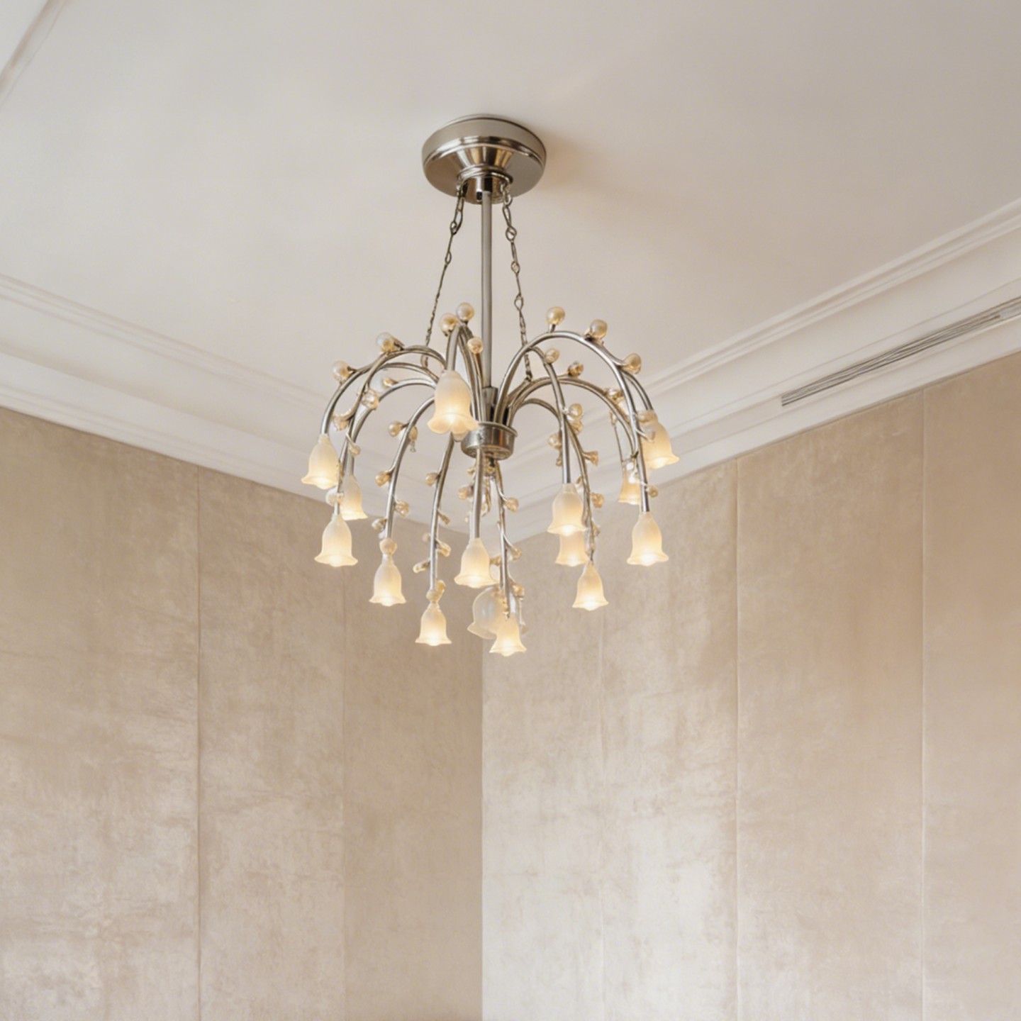 3D Printed Branch Chandelier Multi-Light Artistic Pendant Lamp