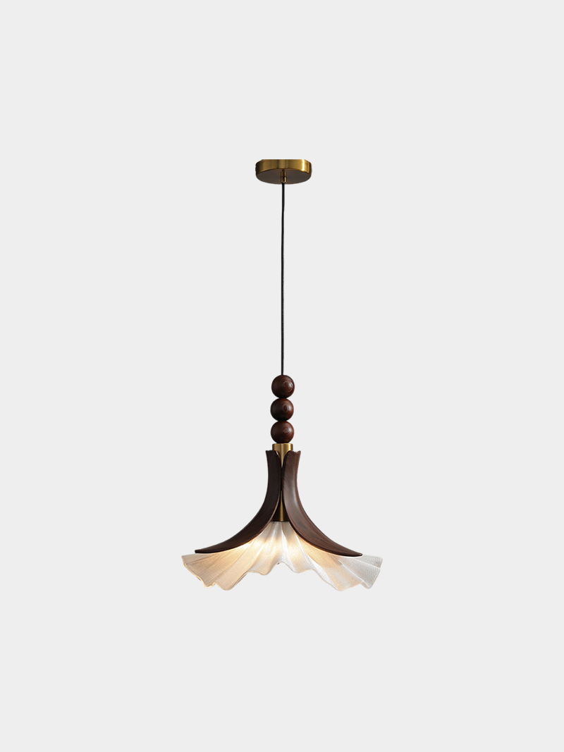 Minimalist 3D Printed Single Pendant Lamp