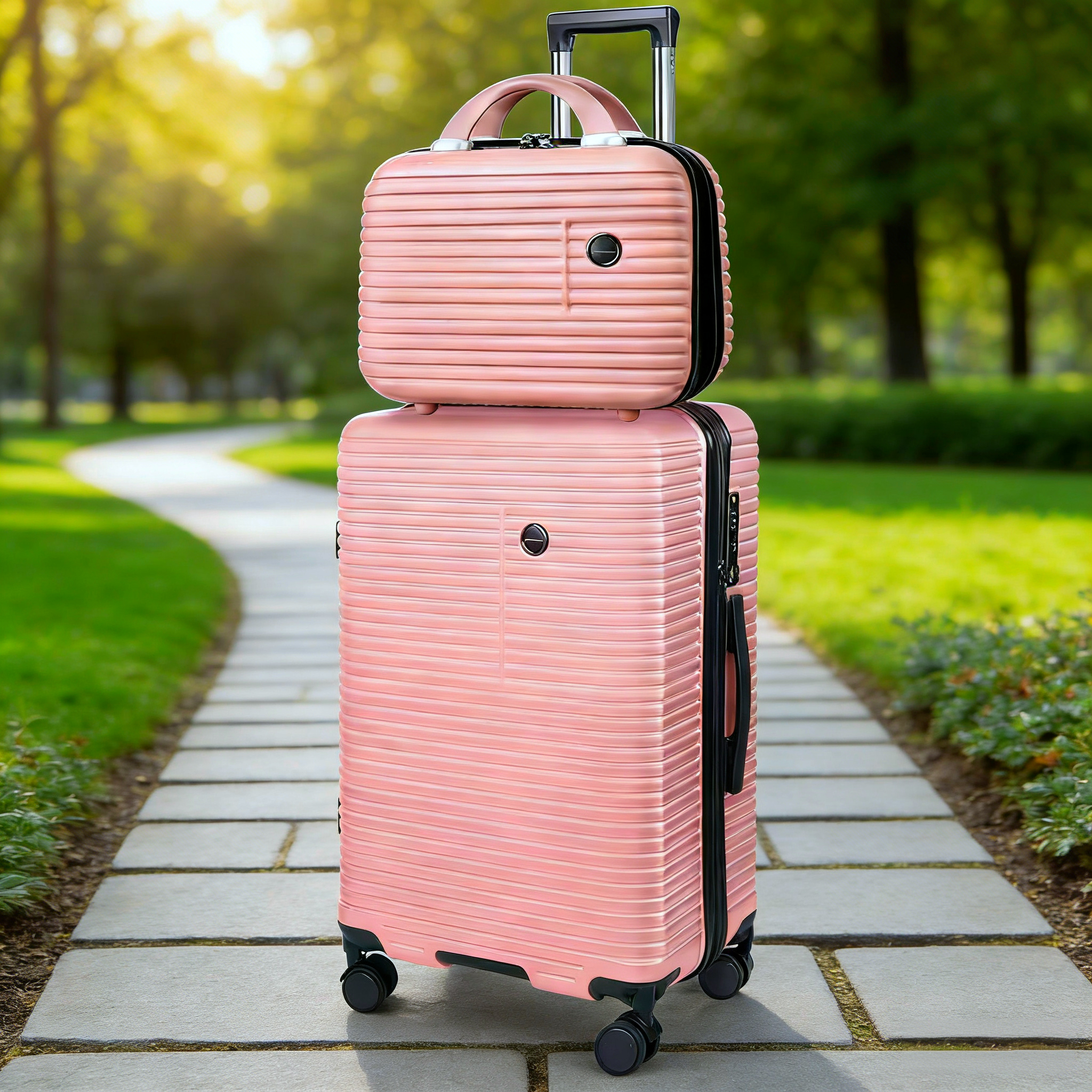 Lightweight Durable Large Capacity Hard Shell Travel Luggage