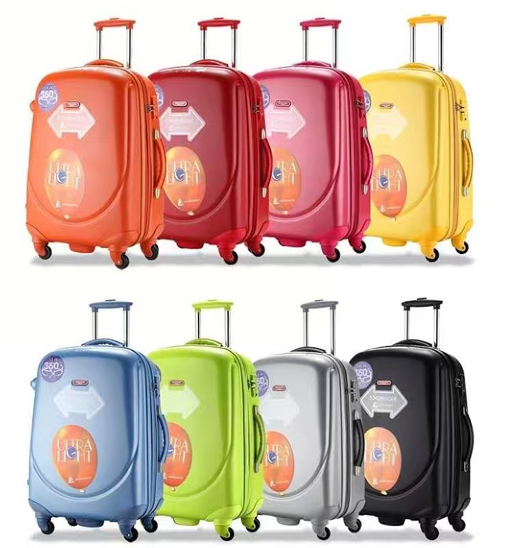 Ultra-Lightweight ABS Spinner Suitcase – TSA Lock, 360° Wheels, Multiple Colors (20/24/28 Inch Options)
