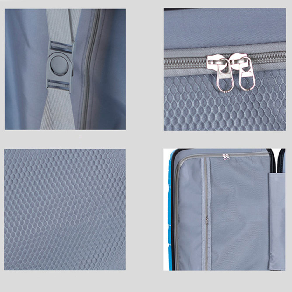 Custom Lightweight 3 Piece Hard Shell Luggage Set Manufacturer with Smooth Rolling Wheels and Flexible MOQ