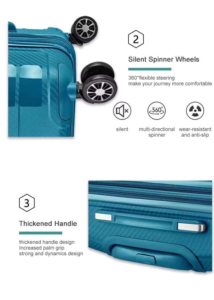 family-sized 3-piece spinner suitcase with extra space,silent spinner wheels,soft thickened handle family-sized 3-piece spinner suitcase with extra space,silent spinner wheels,soft thickened handle