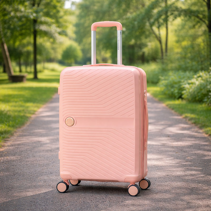 Factory Supply Lightweight 3-Piece Spinner Luggage Set with Hard Shell Protection