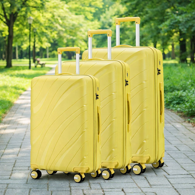 4 Spinner Wheels Lightweight Durable Travel Luggage - Wholesale Manufacturer for Small Business | MOQ 100pcs