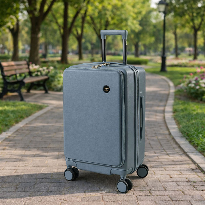 Premium Expandable Carry-On Luggage with Front Pocket & TSA Lock for OEM/Wholesale